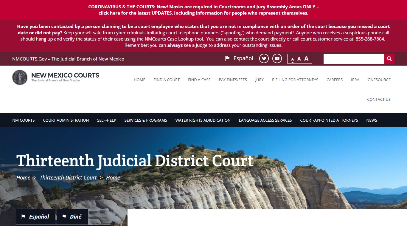 Thirteenth District Court | The Judicial Branch of New Mexico